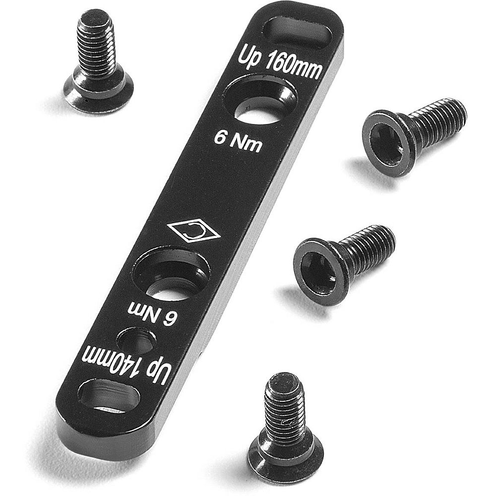 Campagnolo Front Caliper Disc Mount Adapter 2021 - Noir - Inc. Bolts, Noir