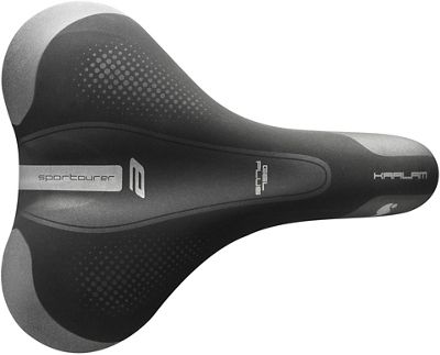 Sportourer Kaalam Gel E-Bike Saddle - Black, Black