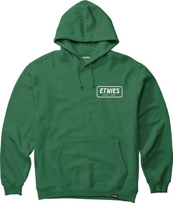 Etnies Quality Control Hoodie 2021 - Green-White - XL, Green-White