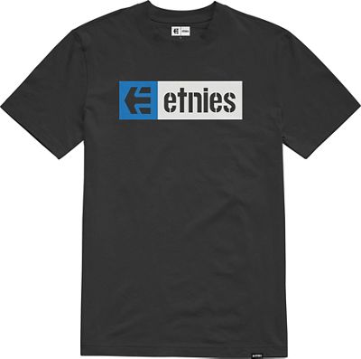Etnies New Box Tee 2021 - nero - bianco, nero - bianco