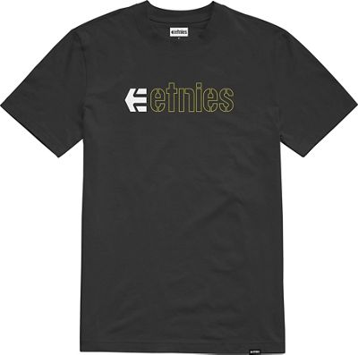 Etnies Ecorp Tee 2021 - nero - giallo - bianco, nero - giallo - bianco