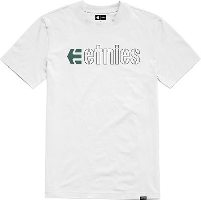 Etnies Ecorp Tee 2021 - White-Black-Green, White-Black-Green