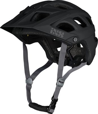 IXS Trail Evo MIPS MTB Helmet SS21 - Black - S/M}, Black