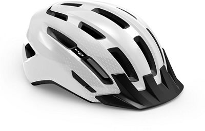 MET Downtown (MIPS) Helmet 2021 - White-Glossy - S/M}, White-Glossy