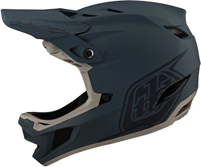 Troy Lee Designs D4 Composite Helmet 2021 - STEALTH GRAY - L}, STEALTH GRAY