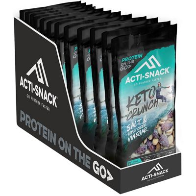 ACTI-SNACK Keto Crunch Salt & Apple Cider Vinegar - 12 x 40g