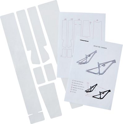 Nukeproof Reactor Carbon MTB Frame Protection Kit - Neutral - Fits 2020 - Current, Neutral