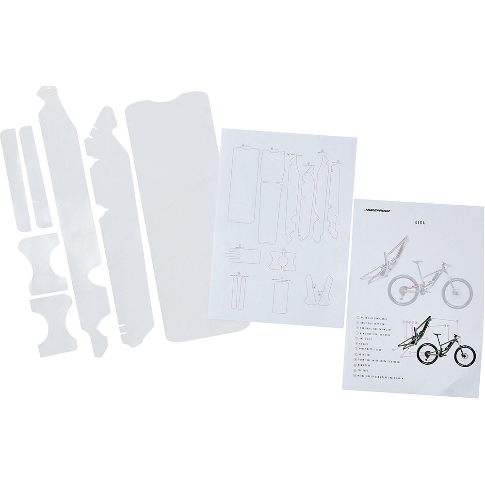 Nukeproof Giga Carbon Frame Protection Kit (2021) - Neutre, Neutre