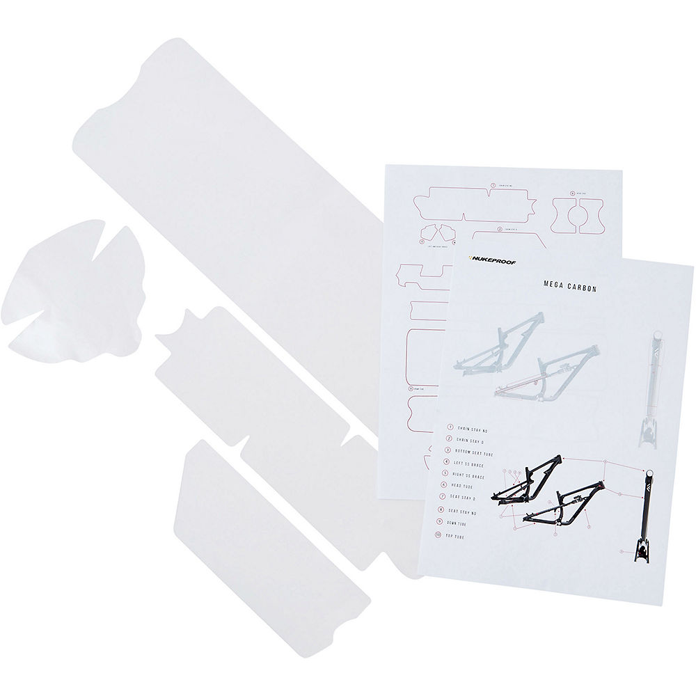 Nukeproof Mega Carbon Frame Protection Kit (2021) - Neutre, Neutre