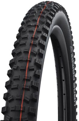 Schwalbe Hans Dampf Evo Super Gravity MTB Tyre - Black - 26", Black