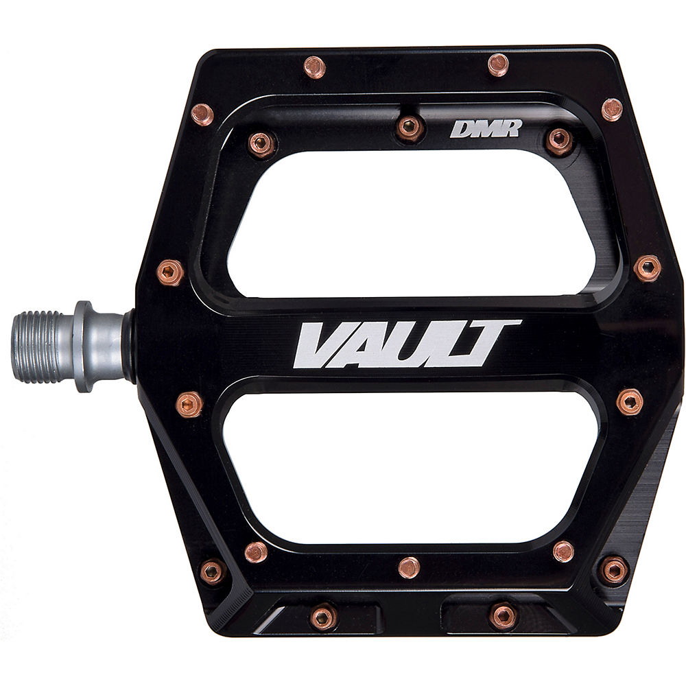 DMR Vault V2 Exclusive Flat MTB Pedal - Black - Copper Pins, Black - Copper Pins