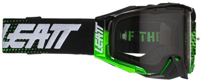 Maschere Leatt Velocity 6.5 58% 2021 - Neon Lime Light Grey, Neon Lime Light Grey