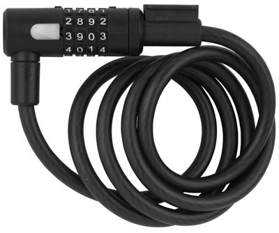 AXA Newton 150-10 Cable Lock - Black - Code - 150cm, Black - Code
