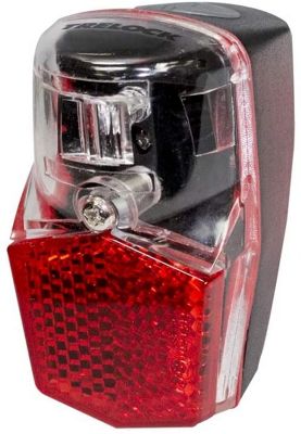 Trelock LS 710 REEGO Rear Light - Nero/Rosso, Nero/Rosso