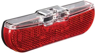 Trelock LS 614 Duo E-Bike Rear Light - Black-Transparent, Black-Transparent