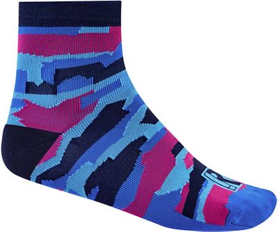 Ratio 10cm Sock - Camo  - blu - XS, blu