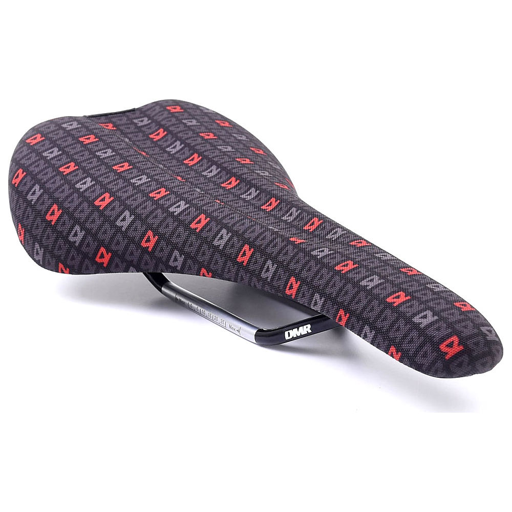 DMR 25 Year Mountain Bike Saddle - Black - Red, Black - Red