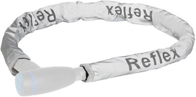 M-Wave Reflex Bike Lock Cover - argentato, argentato