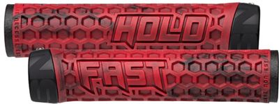 NS Bikes Hold Fast Grips - rosso - nero, rosso - nero