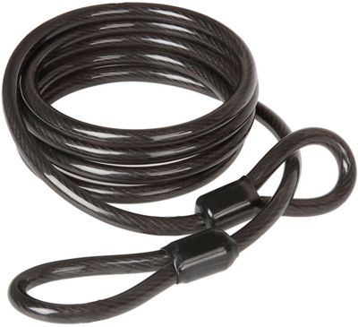 M-Wave S 8.18 Spiral Locking Cable - nero, nero
