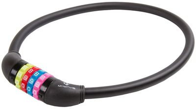 M-Wave D12.6 Combination Spiral Lock - Nero/Misto, Nero/Misto