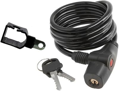 M-Wave S 6.15 Spiral Cable Lock - nero, nero