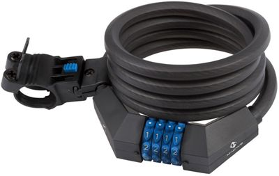 M-Wave DS 12.18 Spiral Cable Lock - nero, nero