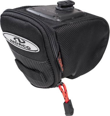 Norco Ohio Saddle Bag with Klickfix Adapter - One Size - Black