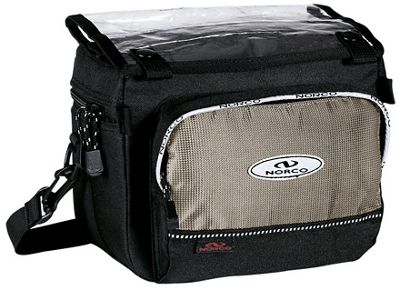 Norco Nevada Handlebar Bag - Black-Silver