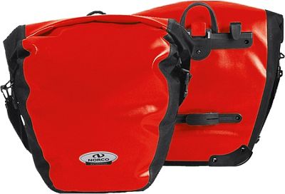Norco Arkansas Bag with Klick-Fix Adapter - One Size - Red-Black