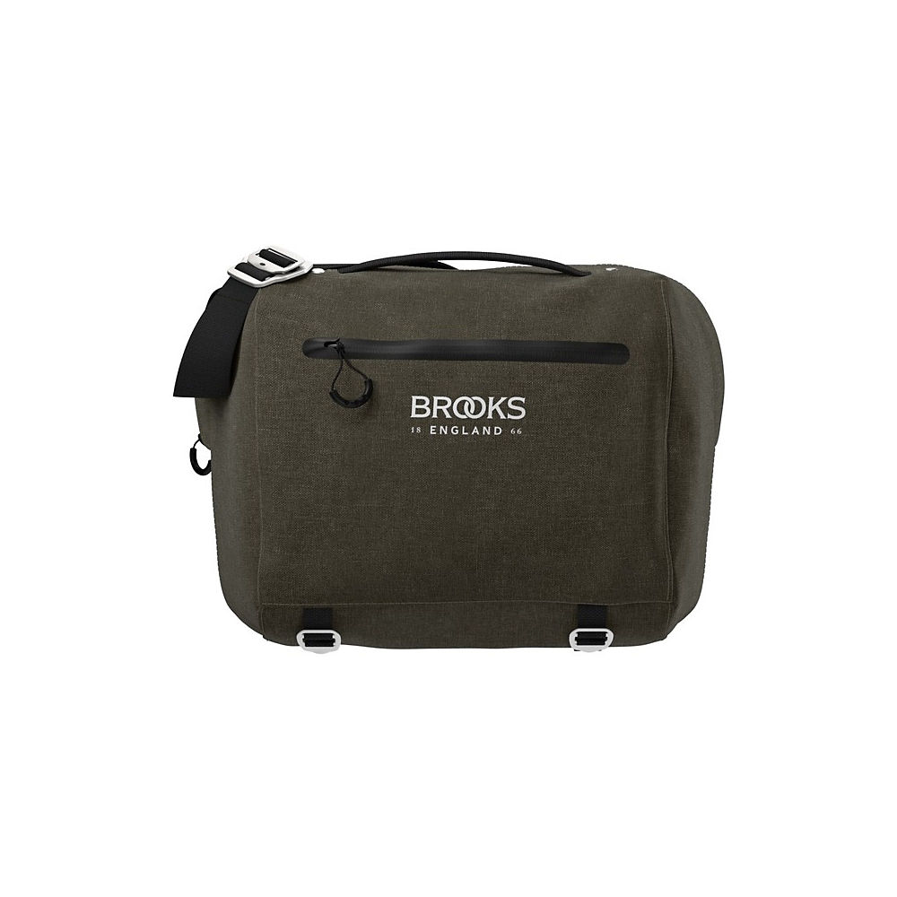 Brooks England Scape Compact Handlebar Bag - Mud Green, Mud Green