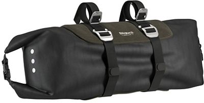 Brooks England Scape Handlebar Roll Bag - Mud Green - 10-12 Litres}, Mud Green