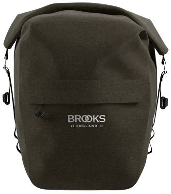 Brooks England Scape Pannier Bag - Large - Mud Green - 18-22 Litres}, Mud Green