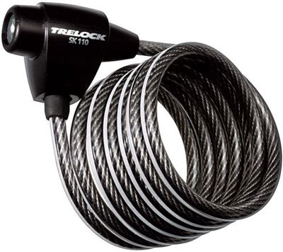 Trelock SK 110 Security Cable - Noir - 150mm 8mm, Noir