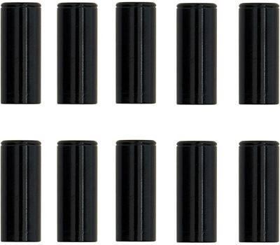 LifeLine CNC Brake Cable Housing Caps (10 Pack) - Black - 5mm}, Black
