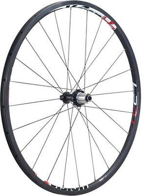 FSA Vision TC-24 Tubular Rear Wheel - Nero/Rosso - Shimano, Nero/Rosso