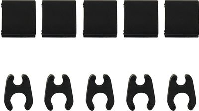 LifeLine Brake + Gear Cable Connectors (10 Pack) - Black - 4mm/5mm Housing}, Black