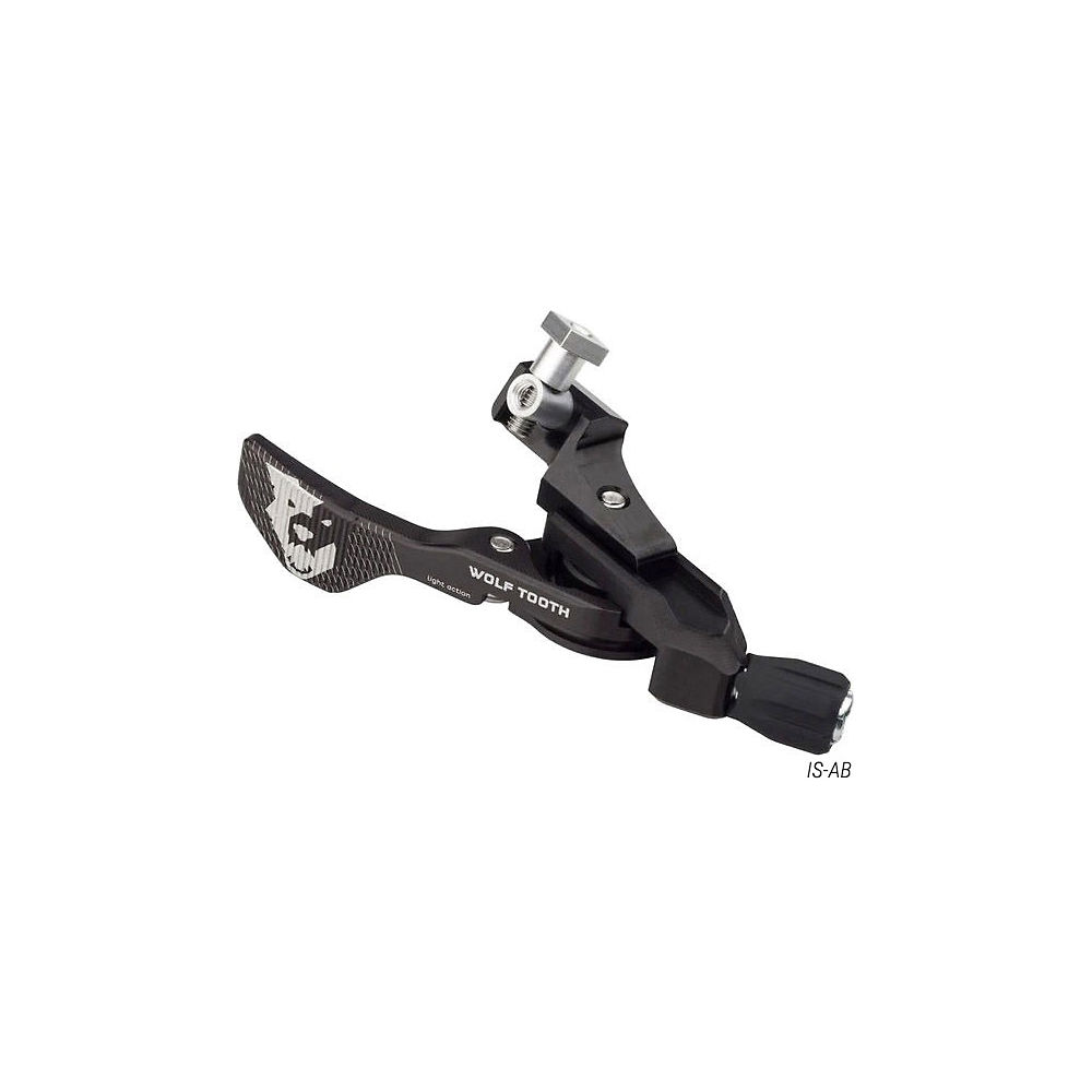 Wolf Tooth Shimano Light Action Dropper Lever - Noir - IS-EV, Noir