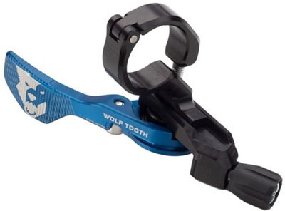 Wolf Tooth Light Action Ltd Edition Dropper Lever - Blue - 22.2mm, Blue