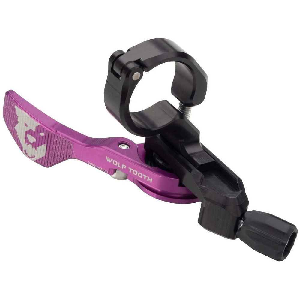 Wolf Tooth Light Action Ltd Edition Dropper Lever - Violet - 22.2mm, Violet