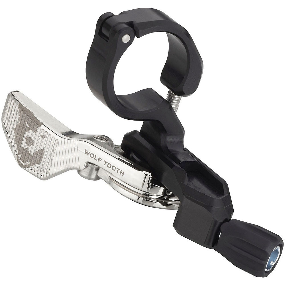 Wolf Tooth Limited Edition Remote Dropper Lever - Nickel - 22.2mm, Nickel