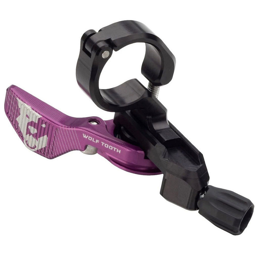 Wolf Tooth Limited Edition Remote Dropper Lever - Violet - 22.2mm, Violet