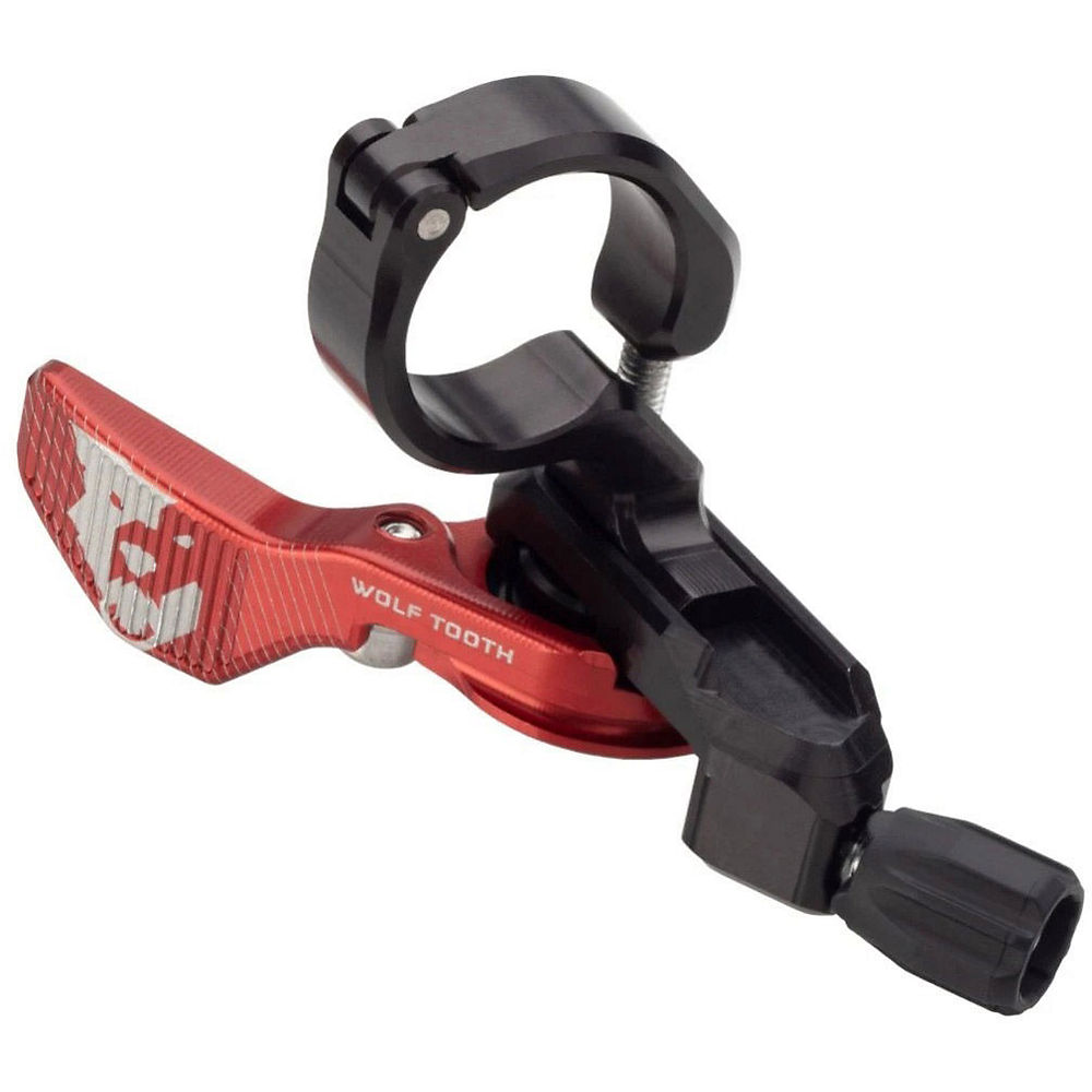 Wolf Tooth Limited Edition Remote Dropper Lever - Rouge - 22.2mm, Rouge