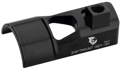 Wolf Tooth I-Spec EV to I-Spec II Shiftmount - Black, Black