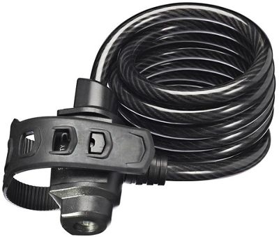 Trelock SK 222 Sprial Cable Lock - nero, nero