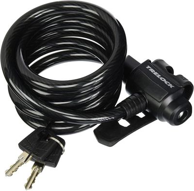 Trelock SK 322 FIXXGO Spiral Lock - nero, nero