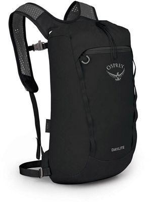Osprey Daylite Cinch Backpack SS21 - Black - One Size}, Black