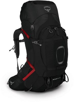 Osprey Aether Plus 60 Backpack SS21 - Black - Small/Medium}, Black