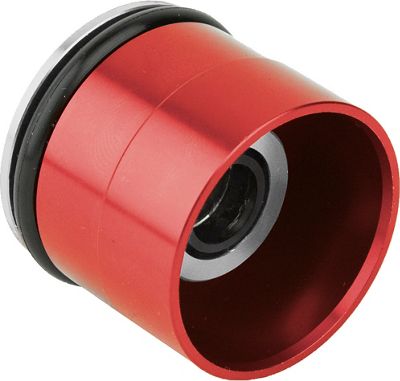 RockShox DebonAir C1 Sealhead and Foot Nut - Red, Red