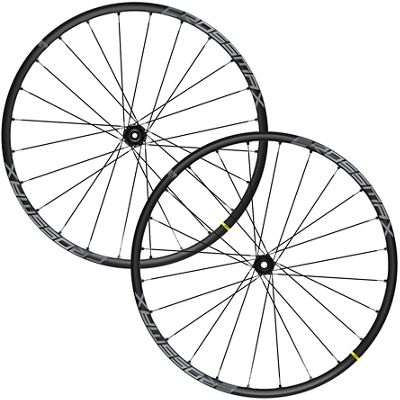 Mavic Crossmax XLS Mountain Bike Wheelset - Black - Shimano HG}, Black